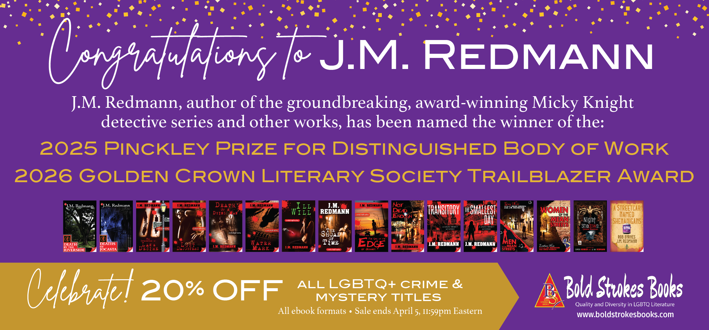 Welcome to Bold Strokes Books site